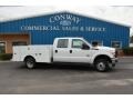 Oxford White - F350 Super Duty XL Crew Cab 4x4 Utility Photo No. 3