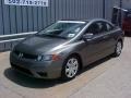 2008 Galaxy Gray Metallic Honda Civic LX Coupe  photo #2