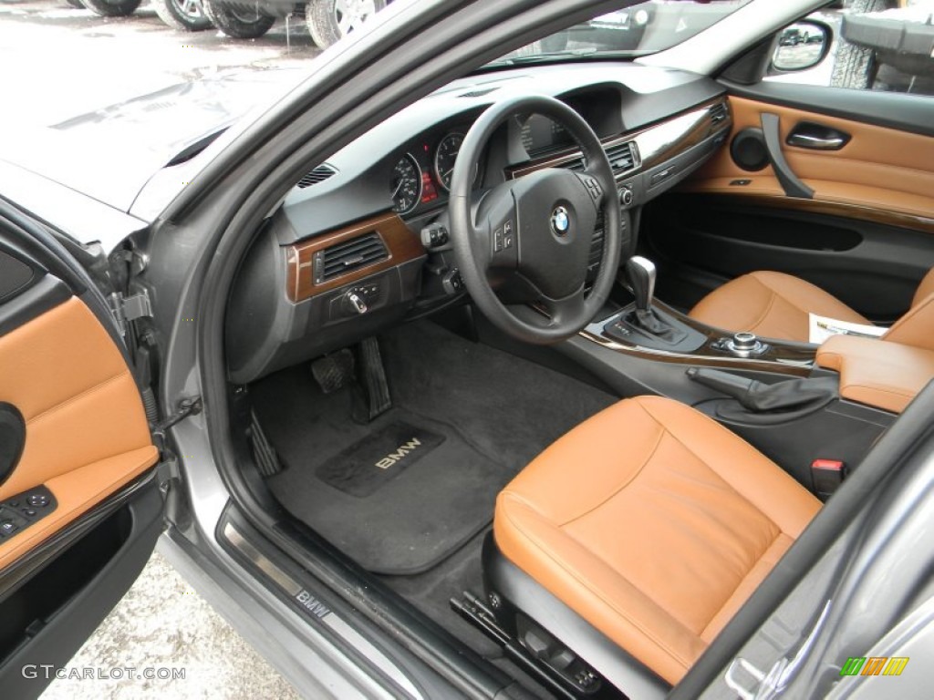 Saddle Brown Dakota Leather Interior 2011 BMW 3 Series 328i xDrive Sedan Photo #101267433