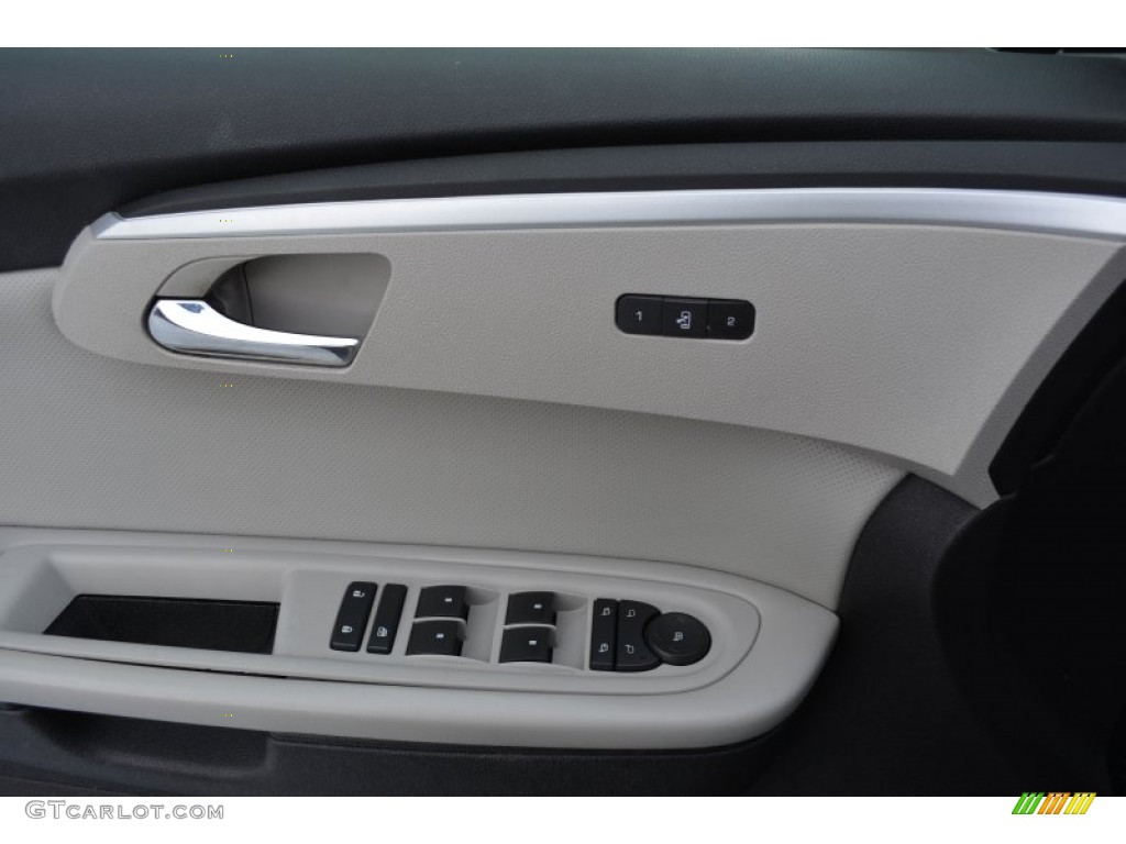 2009 Traverse LTZ AWD - Black Granite Metallic / Cashmere/Ebony photo #8