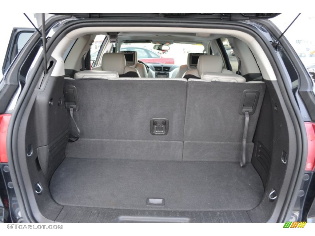 2009 Traverse LTZ AWD - Black Granite Metallic / Cashmere/Ebony photo #13