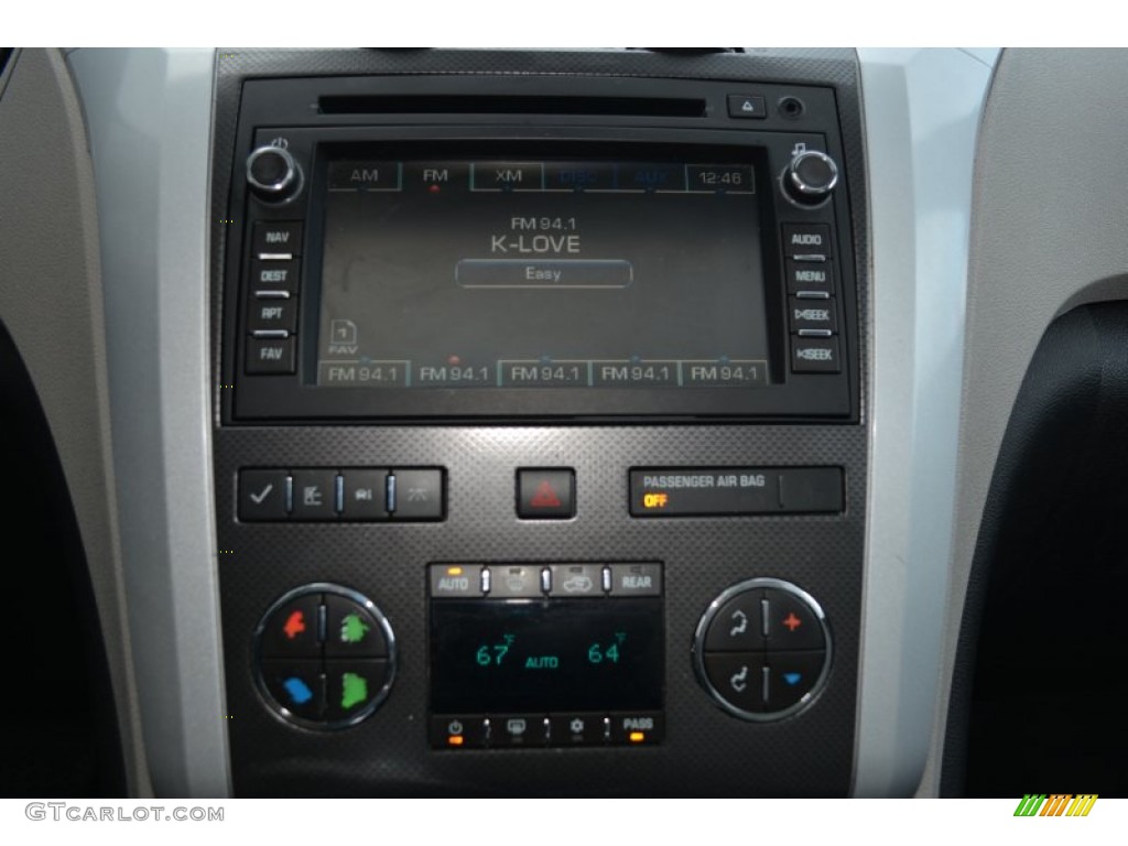 2009 Traverse LTZ AWD - Black Granite Metallic / Cashmere/Ebony photo #21