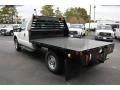 Oxford White - F350 Super Duty XL Super Cab 4x4 Flat Bed Photo No. 7