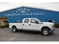 2015 Oxford White Ford F250 Super Duty XL Crew Cab 4x4  photo #4