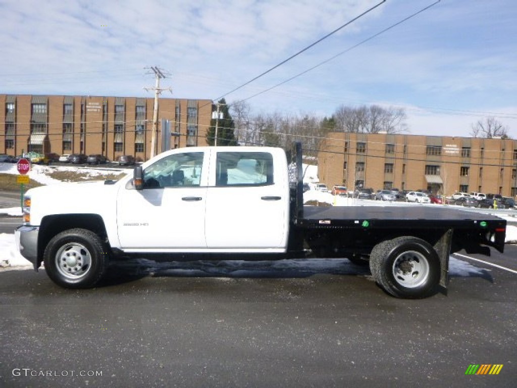 2015 Chevrolet Silverado 3500HD WT Crew Cab 4x4 Flat Bed Exterior Photos