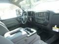 2015 Summit White Chevrolet Silverado 3500HD WT Crew Cab 4x4 Flat Bed  photo #9