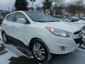 Cotton White 2013 Hyundai Tucson Limited