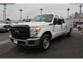 Oxford White - F350 Super Duty XL Crew Cab Utility Photo No. 1