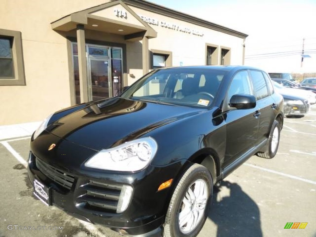 2008 Cayenne Tiptronic - Black / Black photo #5
