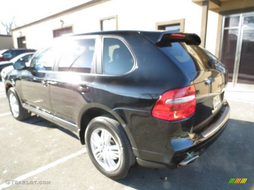 2008 Cayenne Tiptronic - Black / Black photo #6