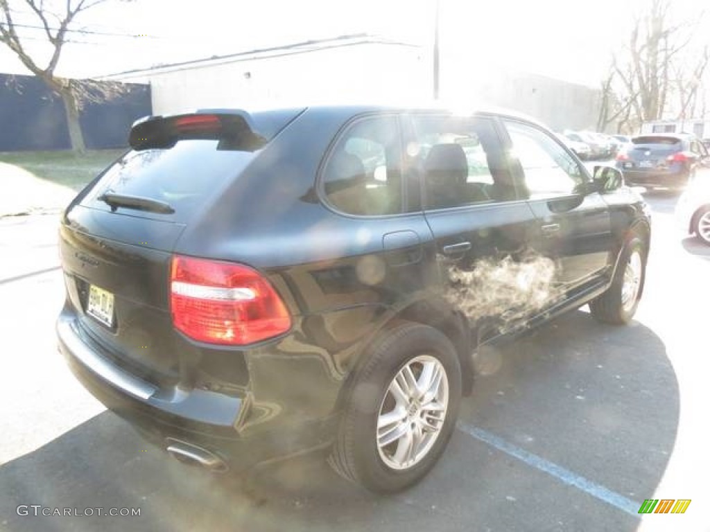 2008 Cayenne Tiptronic - Black / Black photo #7
