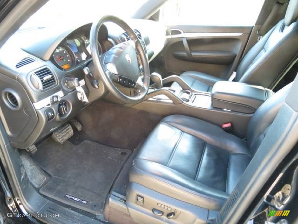 2008 Cayenne Tiptronic - Black / Black photo #8