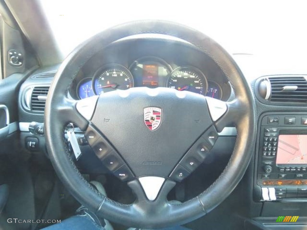 2008 Cayenne Tiptronic - Black / Black photo #25