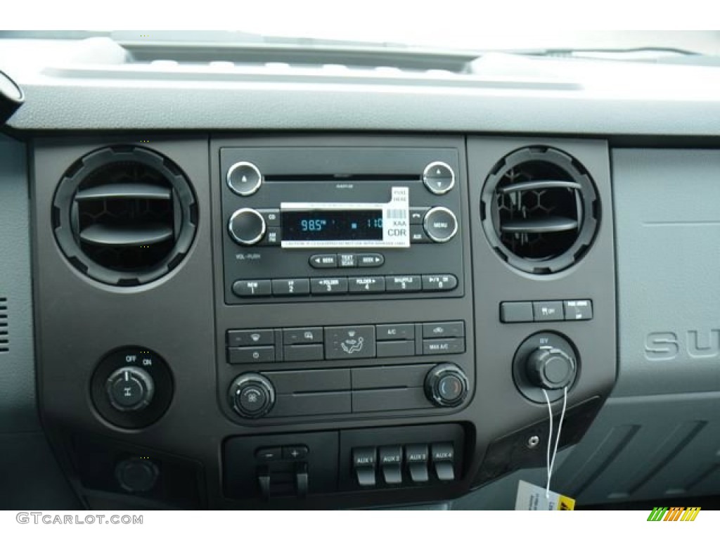 2015 F250 Super Duty XL Super Cab - Oxford White / Steel photo #20