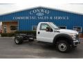 Oxford White - F450 Super Duty XL Regular Cab Chassis Photo No. 3