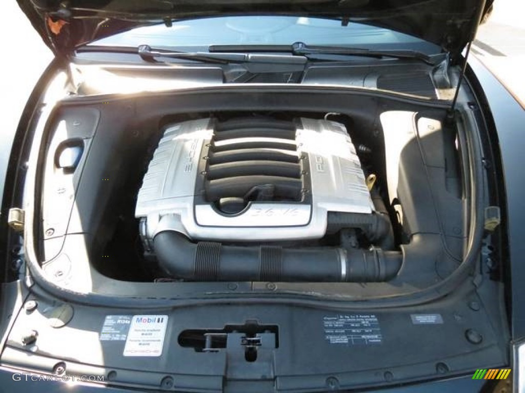 2008 Cayenne Tiptronic - Black / Black photo #32