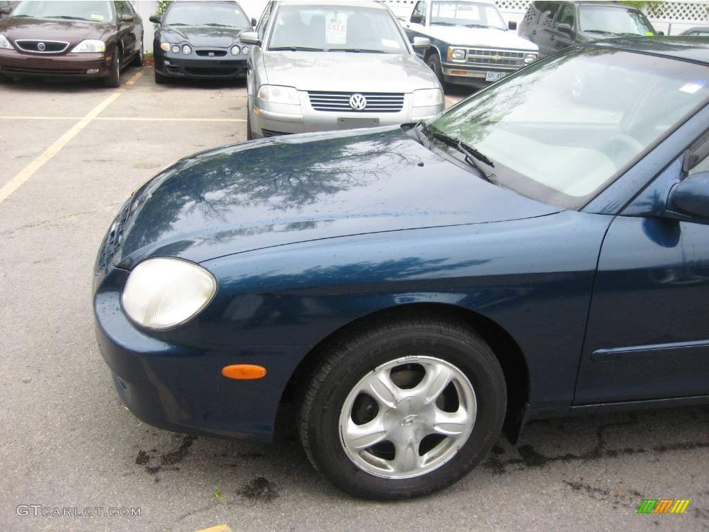 2000 Sonata  - Napoli Blue / Beige photo #8