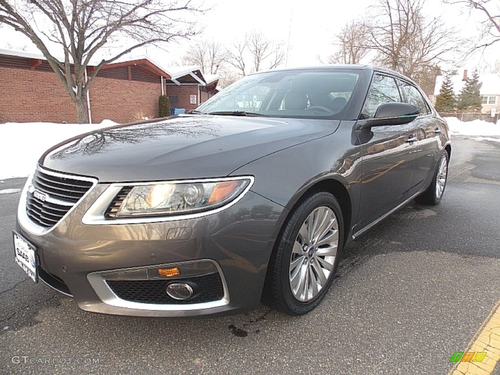 2010 9-5 Aero Sedan XWD - Carbon Grey Metallic / Dark Pewter photo #1