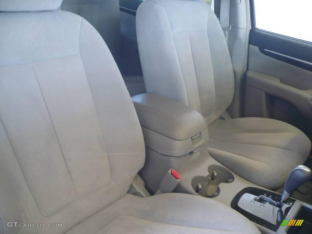 2008 Santa Fe GLS 4WD - Bright Silver / Beige photo #8