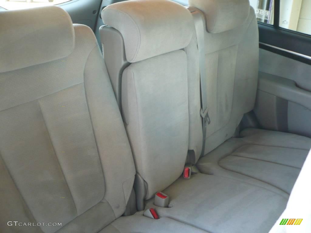 2008 Santa Fe GLS 4WD - Bright Silver / Beige photo #9