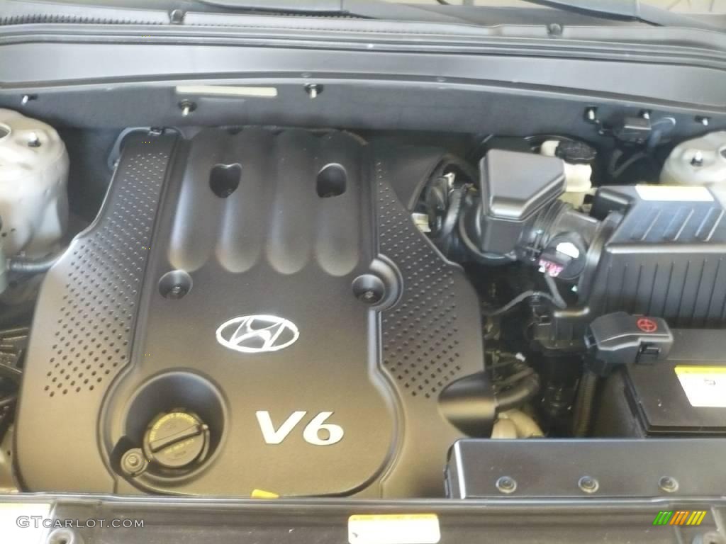 2008 Santa Fe GLS 4WD - Bright Silver / Beige photo #12