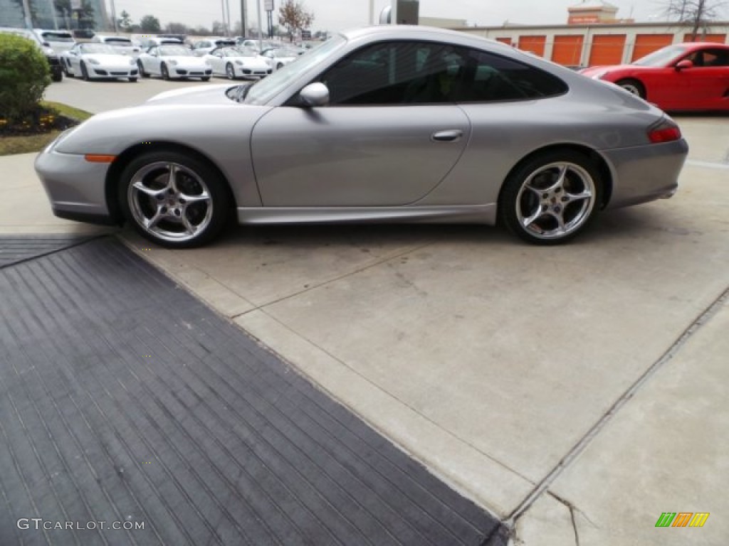 GT Silver Metallic 2004 Porsche 911 Carrera 40th Anniversary Edition Coupe Exterior Photo #101274496