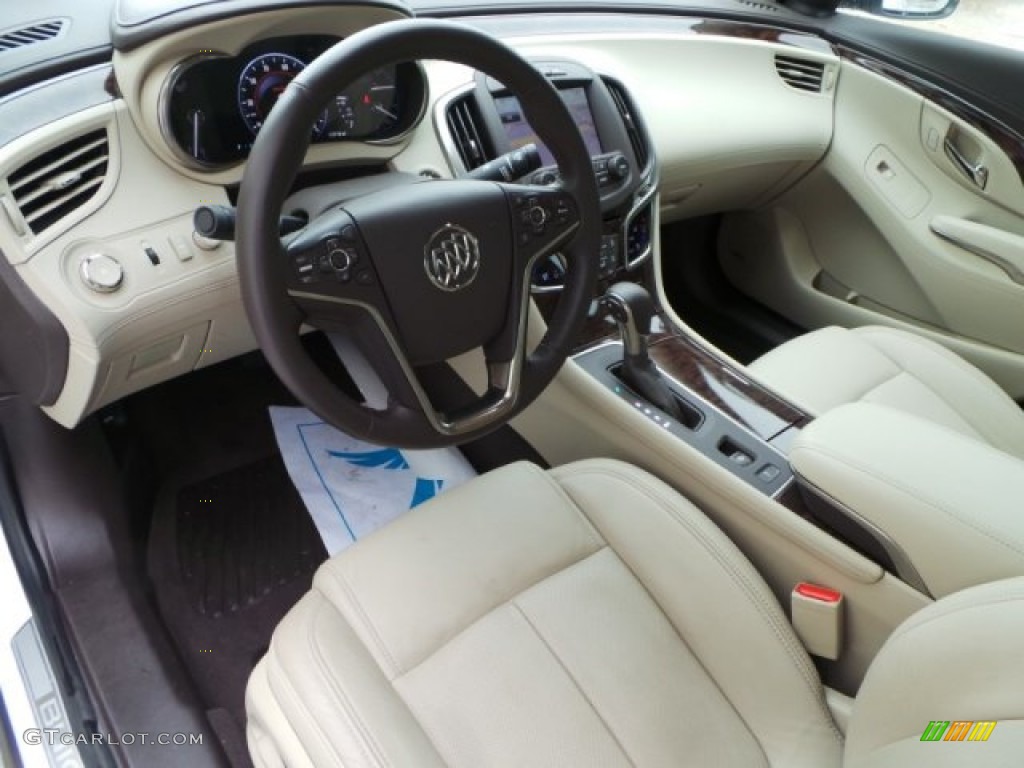 Light Neutral Interior 2014 Buick LaCrosse Premium Photo #101274610