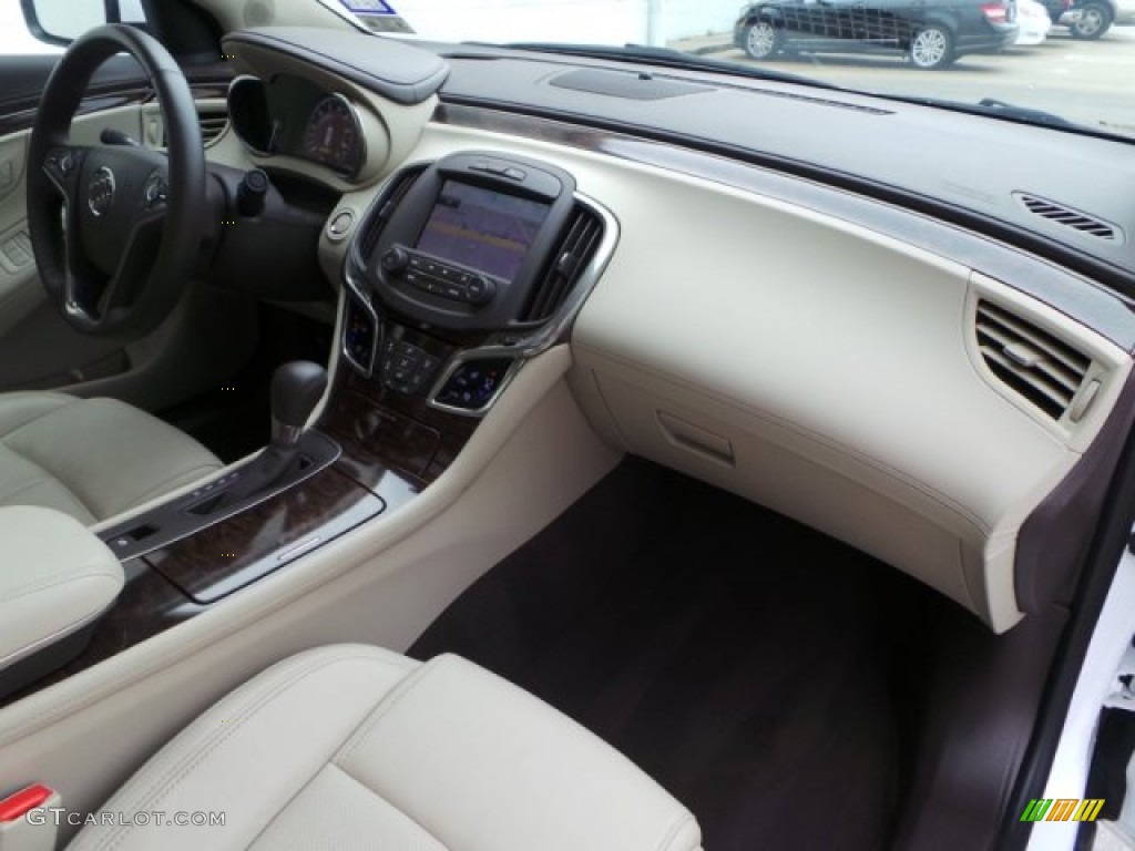 2014 Buick LaCrosse Premium Light Neutral Dashboard Photo #101274952