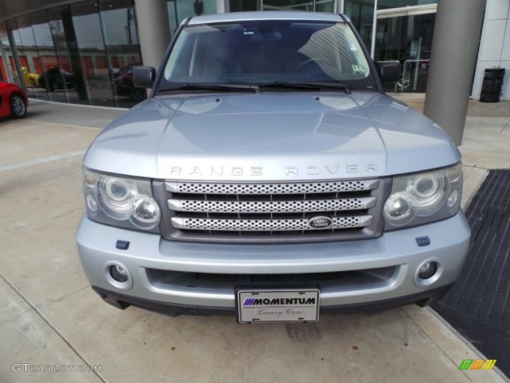 2006 Range Rover Sport Supercharged - Zambezi Silver Metallic / Ebony Black photo #3