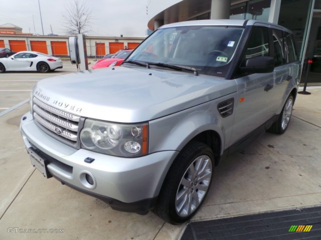 2006 Range Rover Sport Supercharged - Zambezi Silver Metallic / Ebony Black photo #5