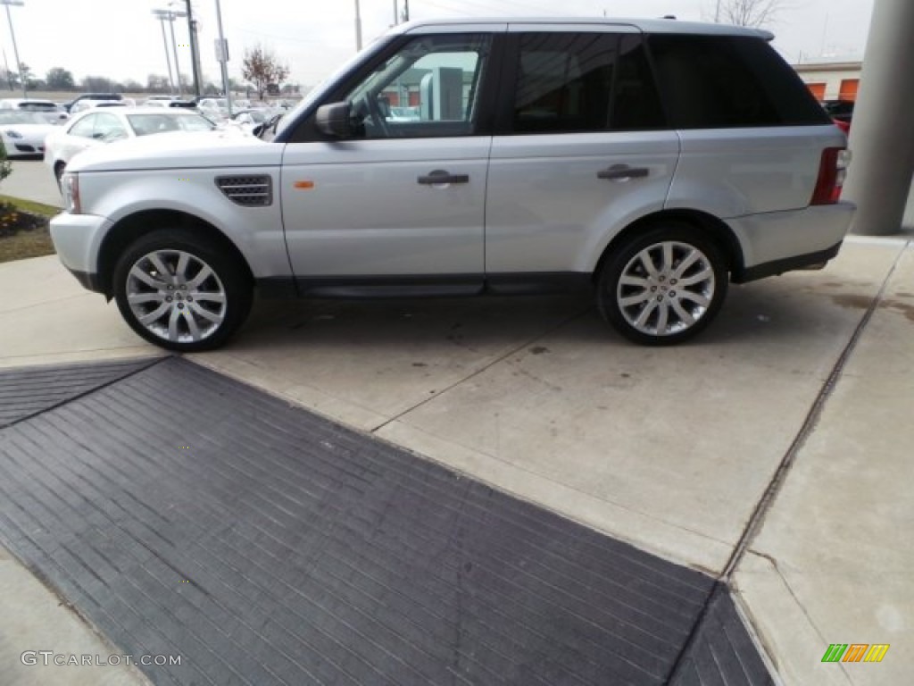 2006 Range Rover Sport Supercharged - Zambezi Silver Metallic / Ebony Black photo #6