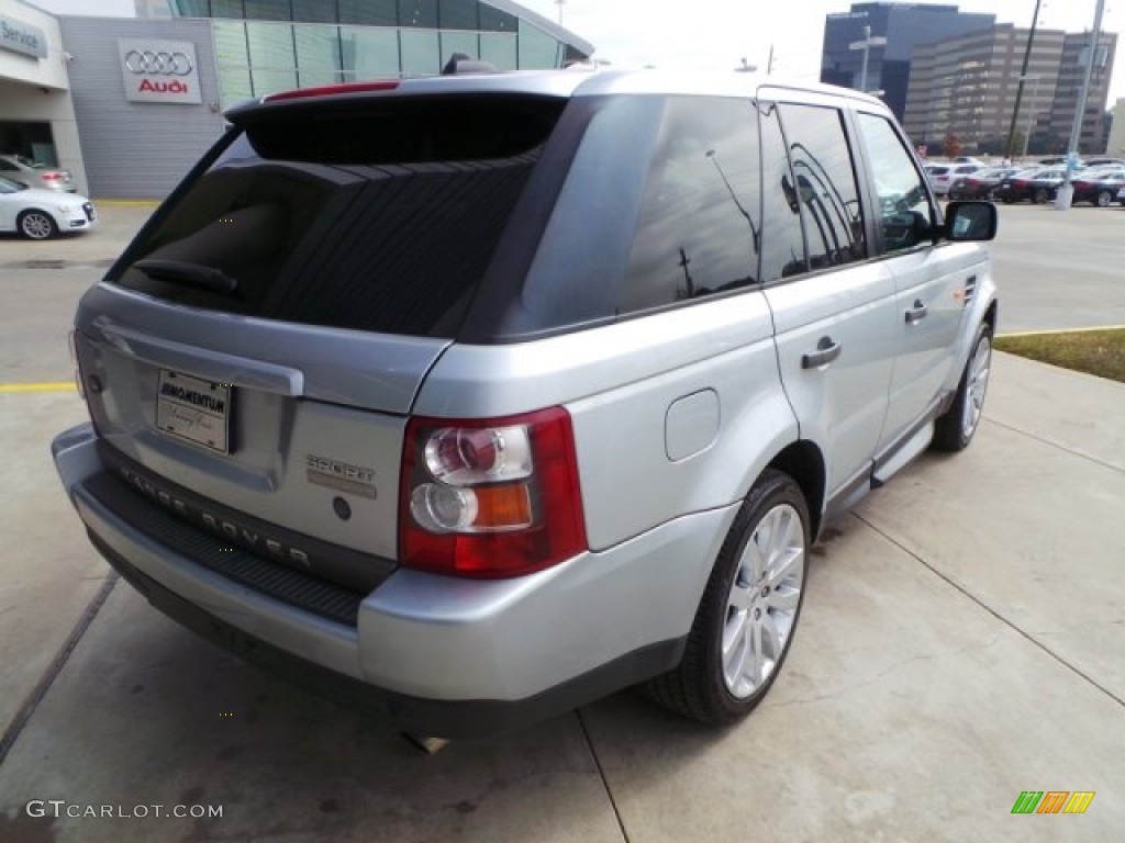 2006 Range Rover Sport Supercharged - Zambezi Silver Metallic / Ebony Black photo #11