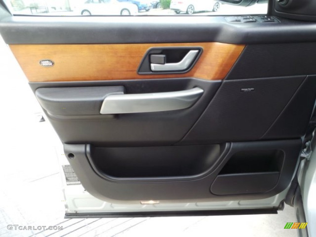 2006 Range Rover Sport Supercharged - Zambezi Silver Metallic / Ebony Black photo #17