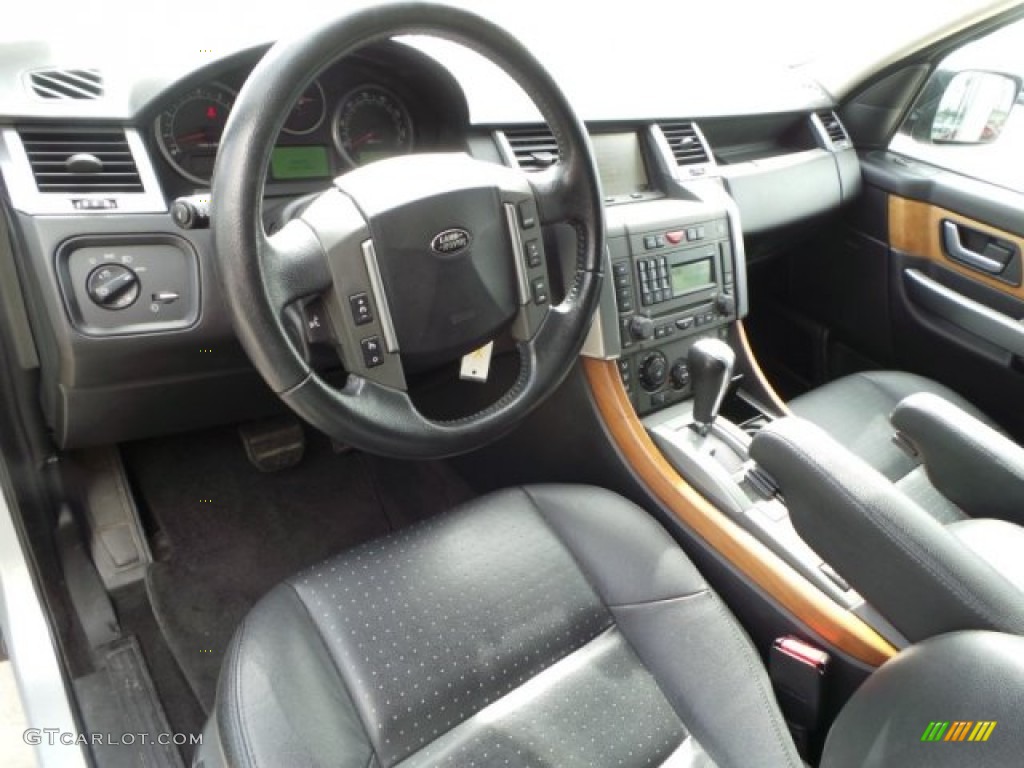 2006 Range Rover Sport Supercharged - Zambezi Silver Metallic / Ebony Black photo #19