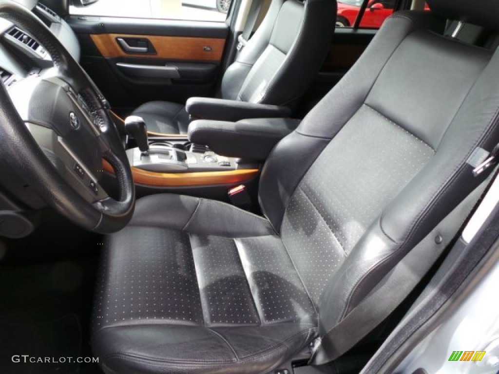 2006 Range Rover Sport Supercharged - Zambezi Silver Metallic / Ebony Black photo #20