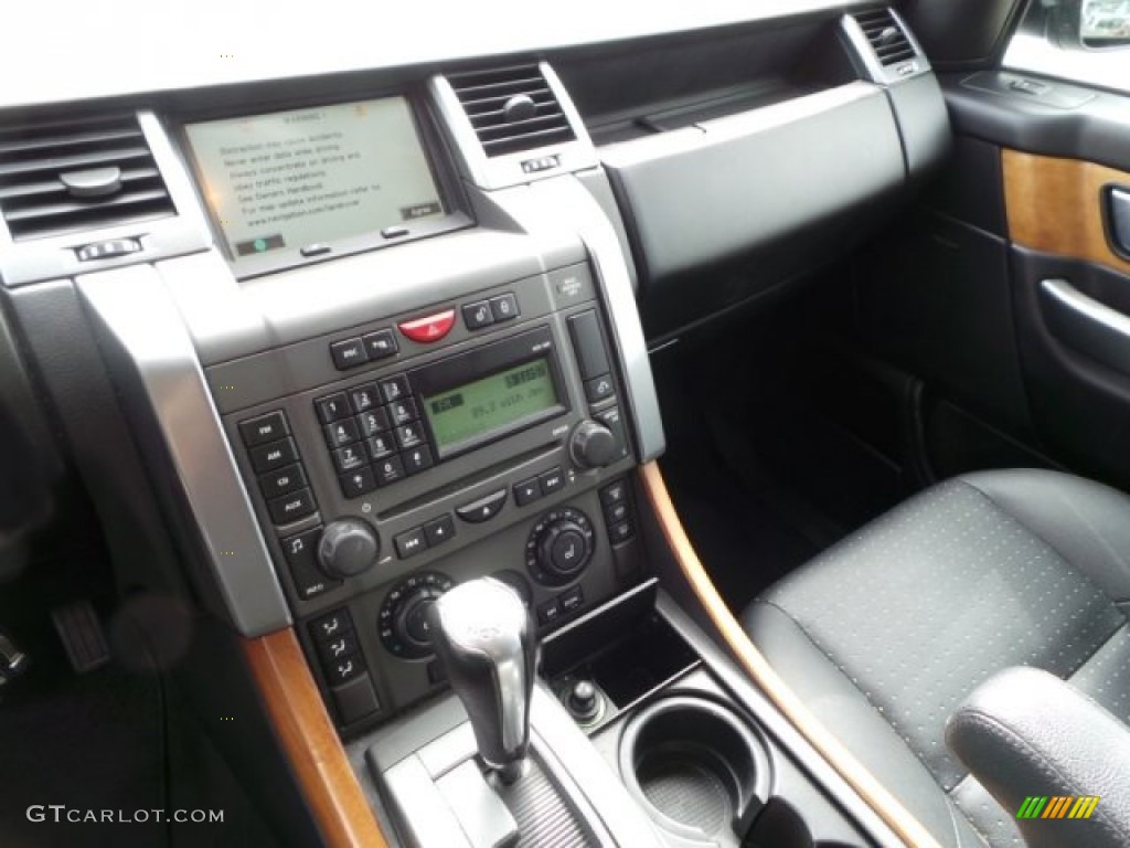 2006 Range Rover Sport Supercharged - Zambezi Silver Metallic / Ebony Black photo #23