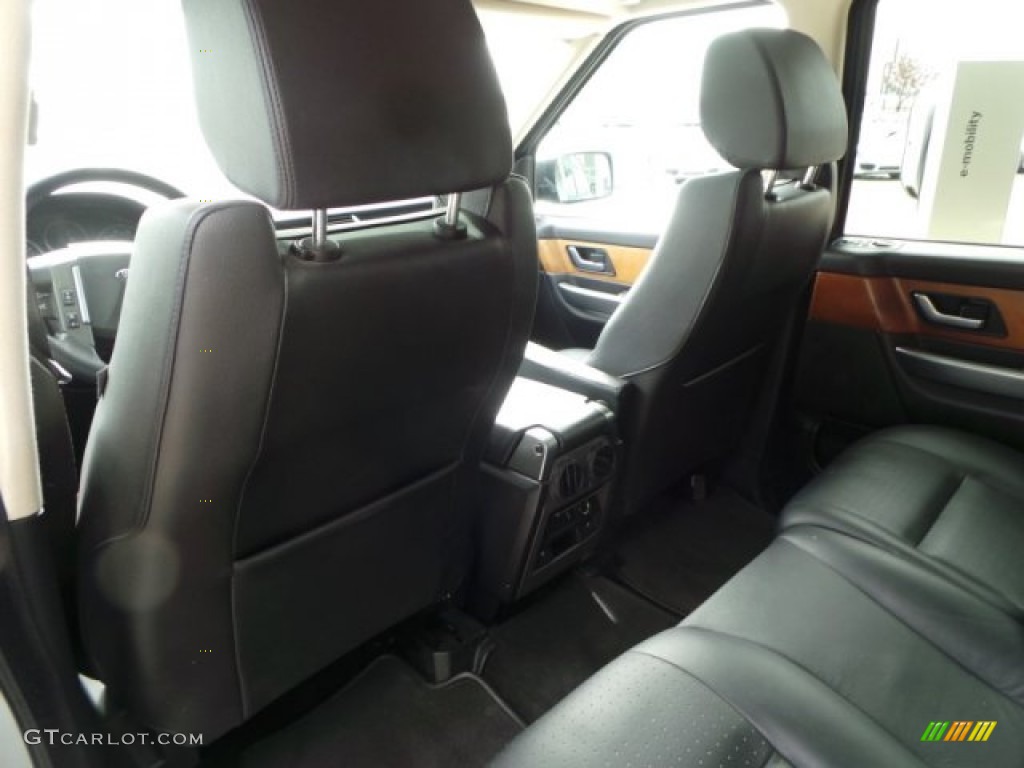 2006 Range Rover Sport Supercharged - Zambezi Silver Metallic / Ebony Black photo #38