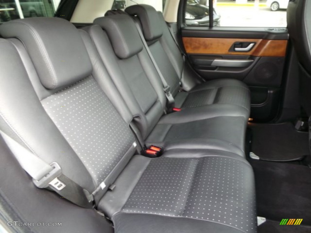 2006 Range Rover Sport Supercharged - Zambezi Silver Metallic / Ebony Black photo #44