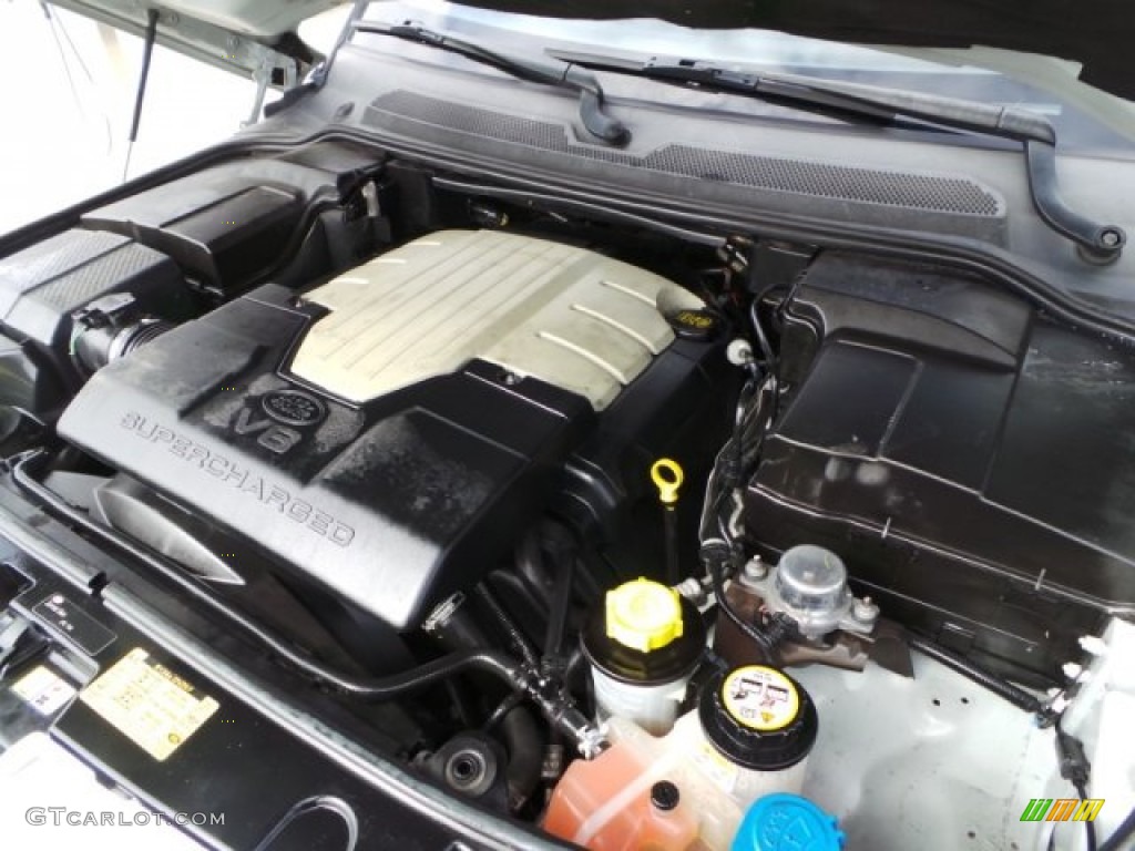 2006 Range Rover Sport Supercharged - Zambezi Silver Metallic / Ebony Black photo #50