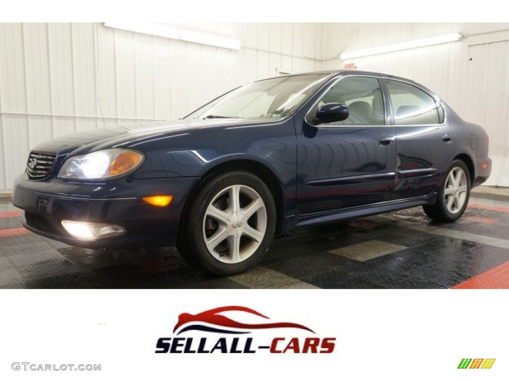 2004 I 35 - Midnight Blue Metallic / Beige photo #1