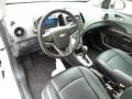 Jet Black/Dark Titanium 2014 Chevrolet Sonic LTZ Sedan Interior Color