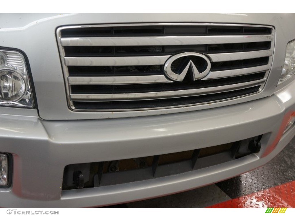 2004 QX 56 4WD - Silver Indulgence / Willow photo #45