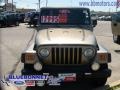 2005 Light Khaki Metallic Jeep Wrangler Sport 4x4  photo #2