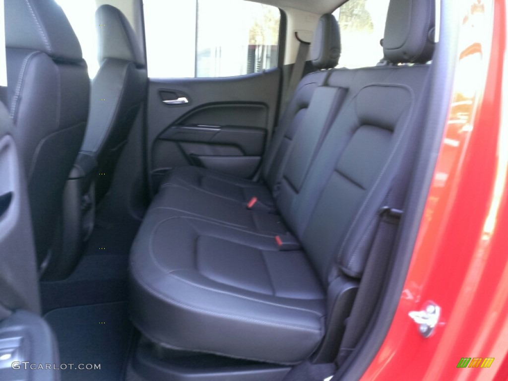 2015 GMC Canyon SLT Crew Cab 4x4 Rear Seat Photos
