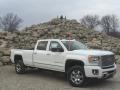 Summit White - Sierra 3500HD Denali Crew Cab 4x4 Photo No. 1