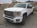 Summit White - Sierra 3500HD Denali Crew Cab 4x4 Photo No. 2