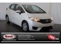2015 White Orchid Pearl Honda Fit LX  photo #1