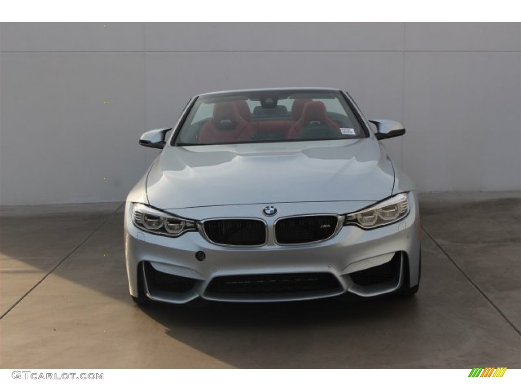 2015 M4 Convertible - Silverstone Metallic / Sakhir Orange/Black photo #3