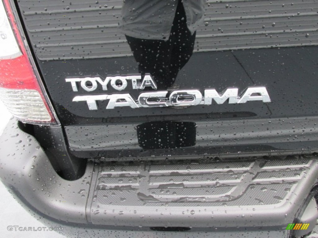 2015 Tacoma TRD Sport Double Cab 4x4 - Black / Graphite photo #16