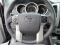 Graphite 2015 Toyota Tacoma TRD Sport Double Cab 4x4 Steering Wheel